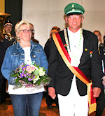 Königspaar Agnes und Reinhold Voßebürger