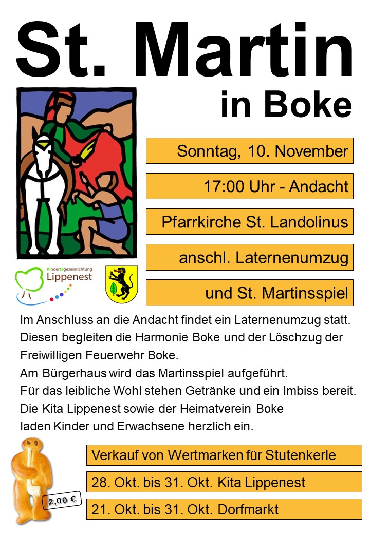 St. Martin 2024 in Boke