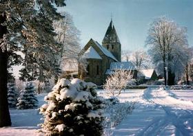 St. Landelinus im Winter